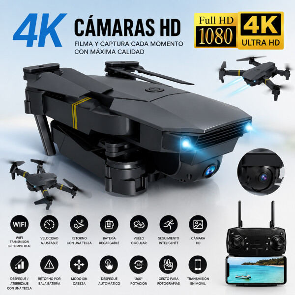 Mini Drone 998 Pro De Juguete Con 2 Cámaras DRONE 2 CAMARAS 998PRO
