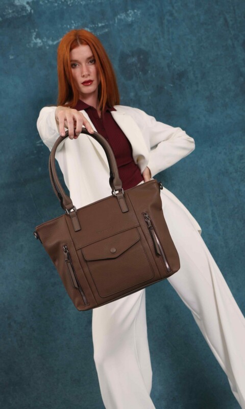 CARTERA MALVON CHOCOLATE