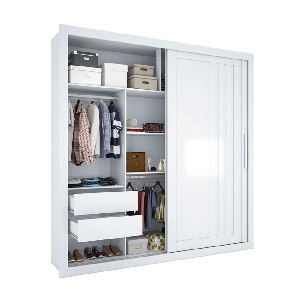 Ropero 2 Puertas - Trianon Blanco