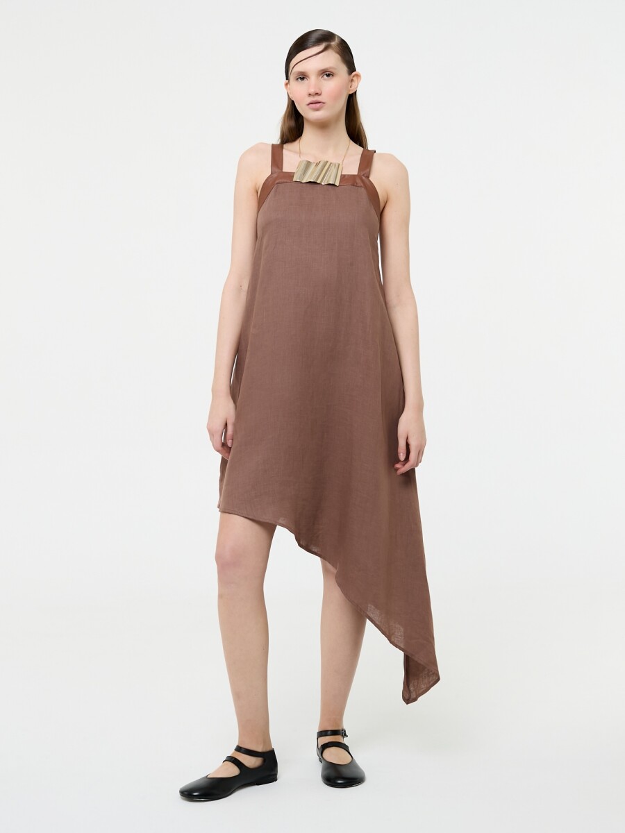 VESTIDO ASIMETRICO 