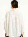 Camisa Kabak Marfil / Off White