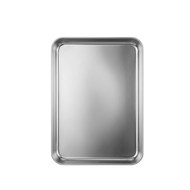 BANDEJA RECT PLATEADA 31.5X24.5X3CM Unica