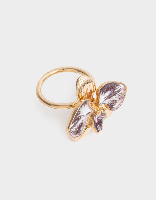 Anillos Medianos y Grandes Flores Anillos Medianos Y Grandes De Flores - Dorado