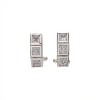 Caravanas Medio aro con Piedra-Plata 925-Piedra Zirconia-CA3009 conpiedra