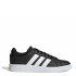 Championes de Hombre Adidas Grand Court Base 3.0 Negro - Blanco