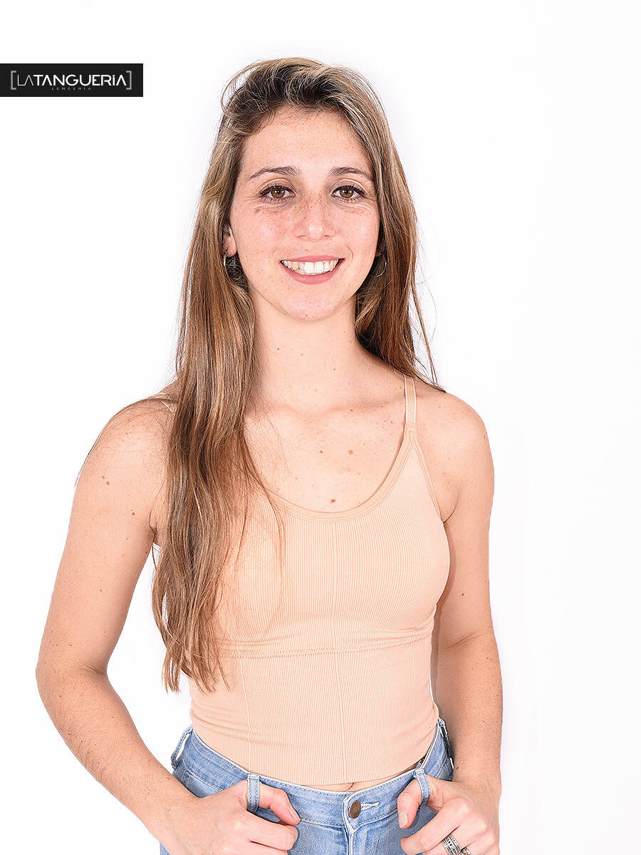 MUSCULOSA INTERIOR PATTY - BEIGE 