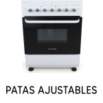 Cocina Combinada Futura Plus Valencia Fut-60cm31b Blanco