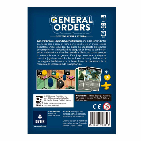 General Orders - Segunda Guerra Mundial [Español] General Orders - Segunda Guerra Mundial [Español]