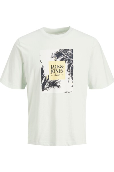 Camiseta Palms Logo Pale Blue