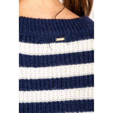 Sweater Rayado Negro