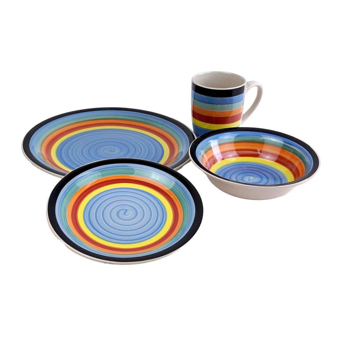 JUEGO VAJILLA 16PCS CERAMICA 
