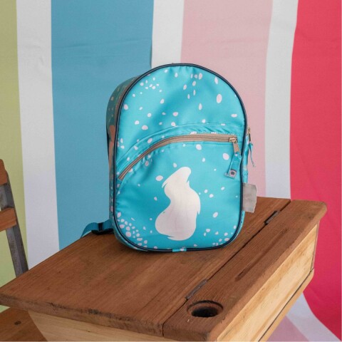Mochila para chicos Glotón Celeste