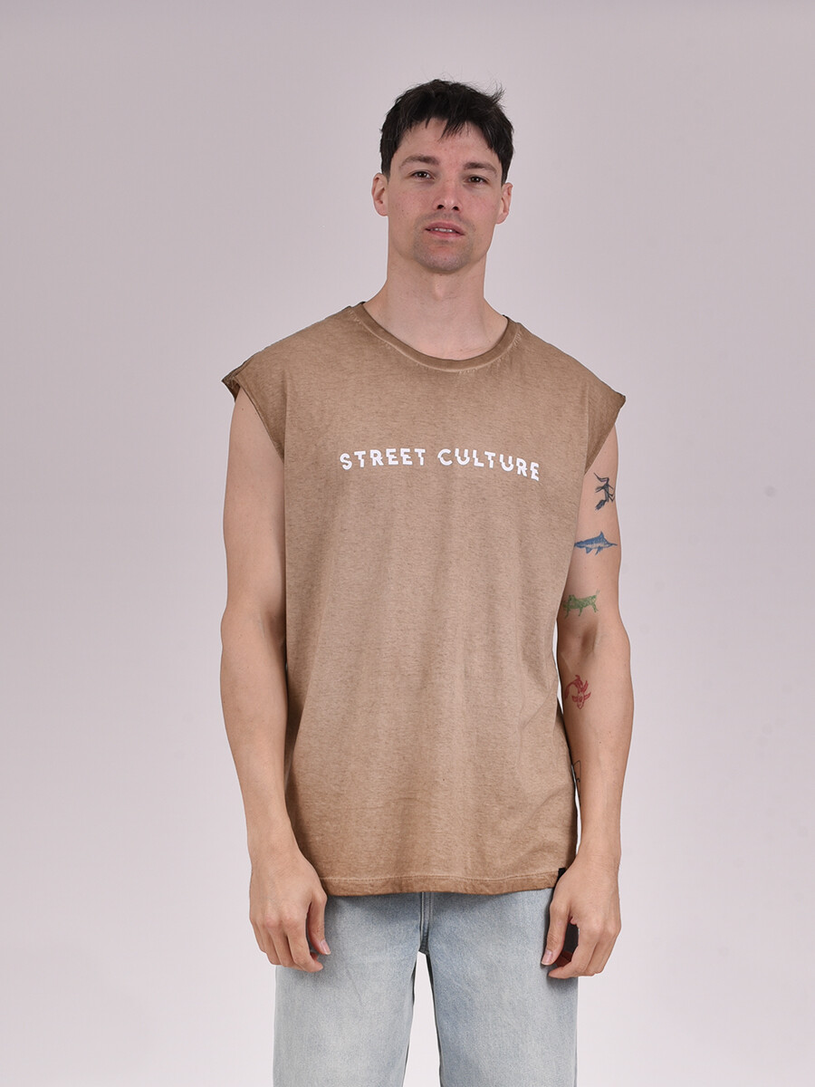 MUSCULOSA CULTURE - BEIGE 