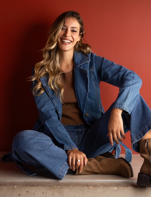 Chaqueta Jean Larga JEAN