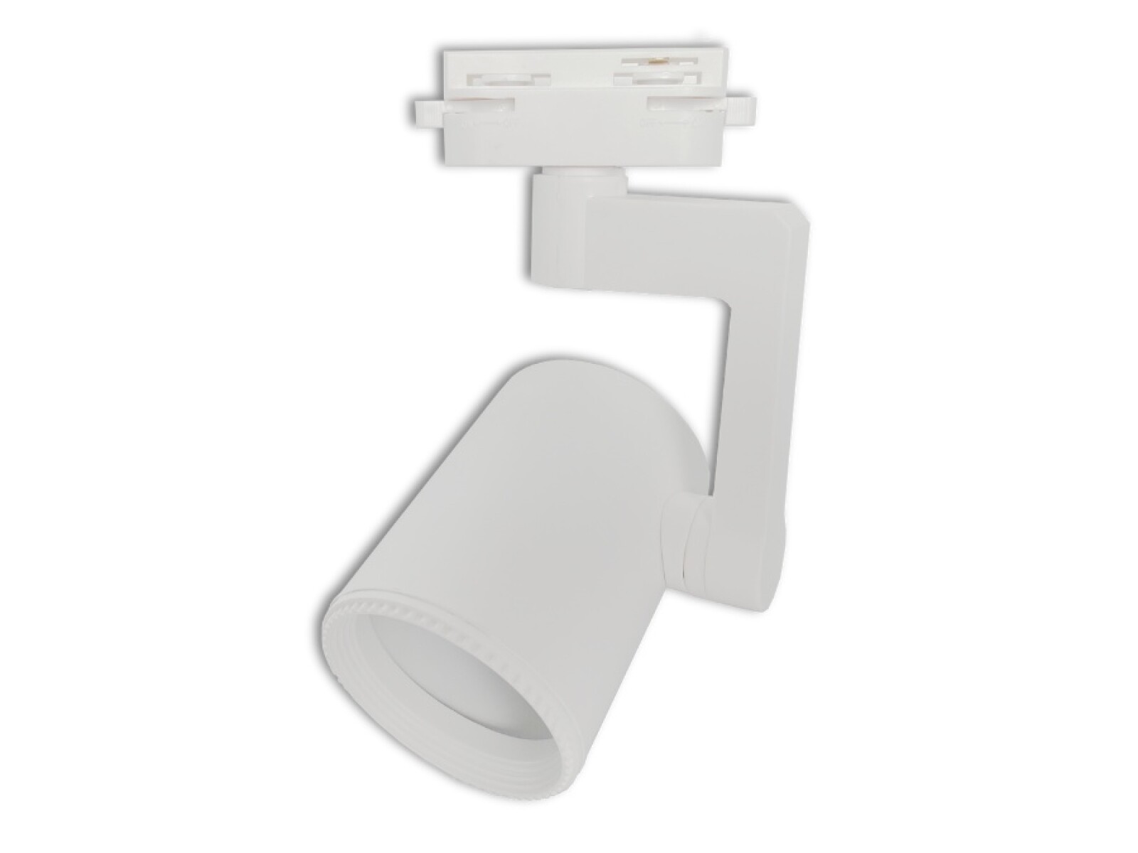 CABEZAL P/ RIEL MONOFASICO PAR20 BLANCO D80 L115 