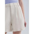 SHORTS FEM CINZA CLARO