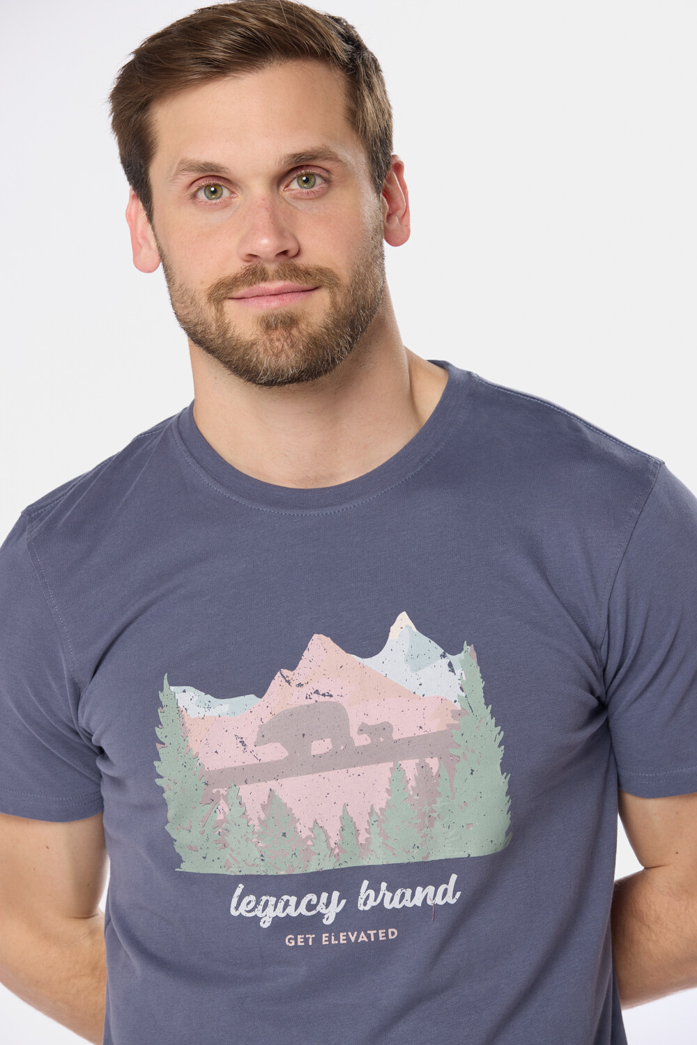 REMERA ESTAMPADA Lila