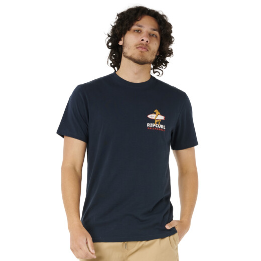 Remera Rip Curl Desti Animals - Azul Remera Rip Curl Desti Animals - Azul