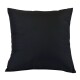 Funda de almohadones lisa 43 x 43 cm NEGRO