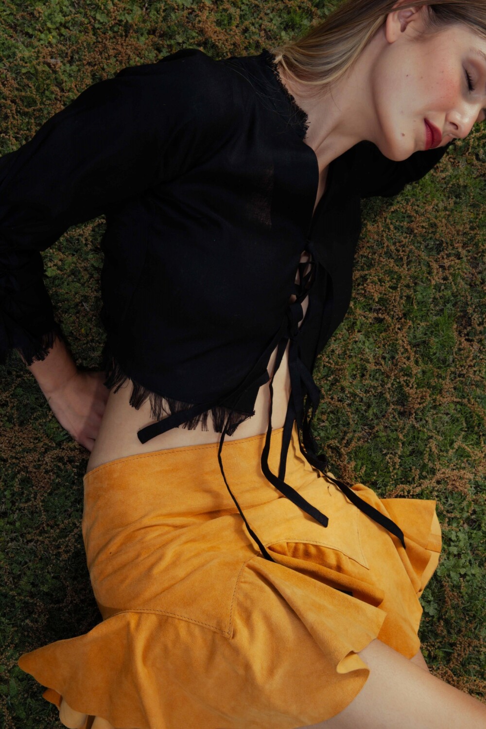 Mini Gotic Skirt Peach