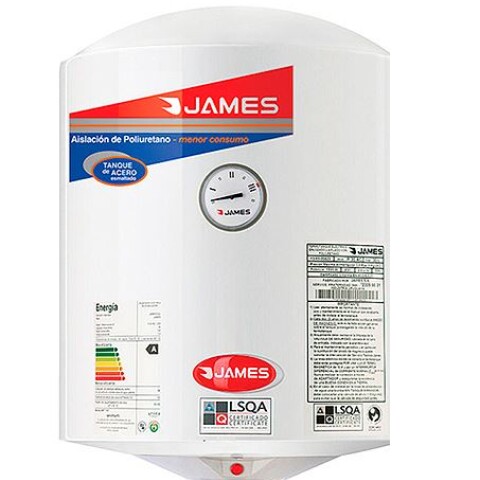 TERMOTANQUE JAMES 30 L ACERO Cilindrico N/A