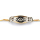 Pulsera Antigua Oro 18K, Platino, Onix Y Brillantes Pulsera Antigua Oro 18K, Platino, Onix Y Brillantes