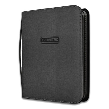 carpeta shield + toploader - binder black - evoretro carpeta shield + toploader - binder black - evoretro