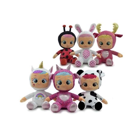 Muñeca Peluche Cry Babies Grande Phi Phi Conejo