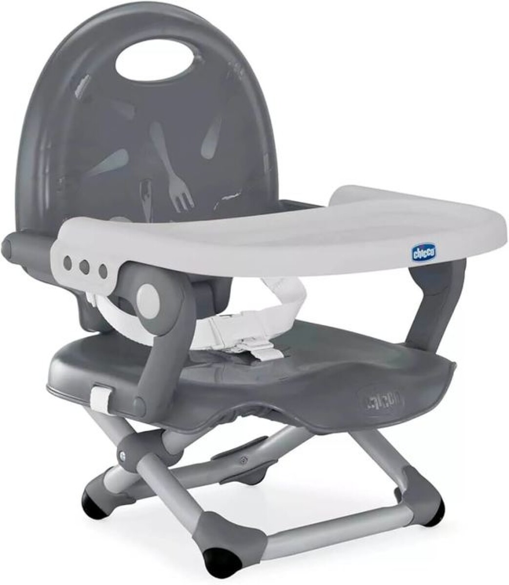 Silla de comer portatil POCKET CHICCO - gris 