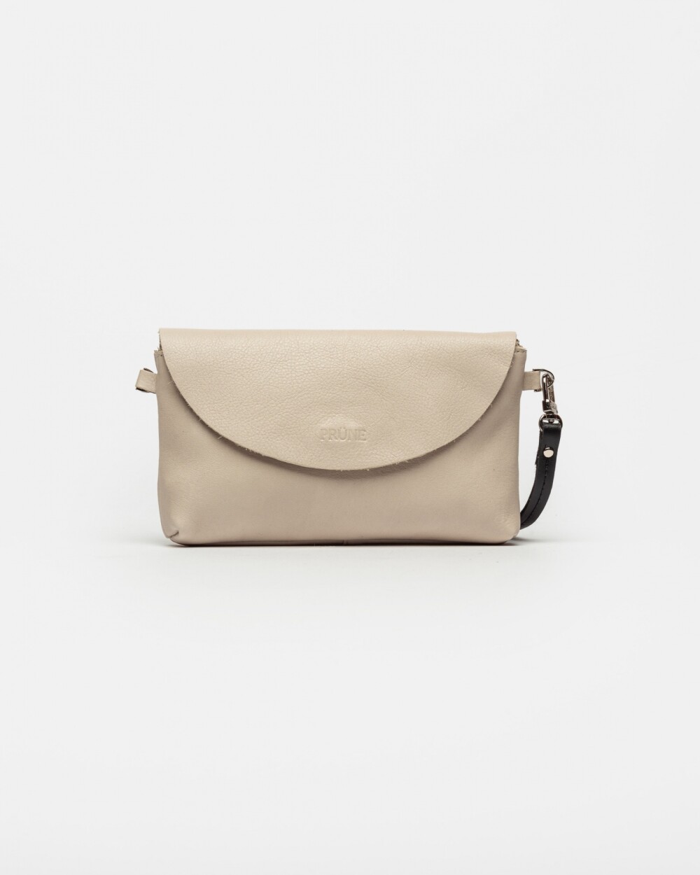 Mini Bag Siena En Cuero Liso Satinado Natural