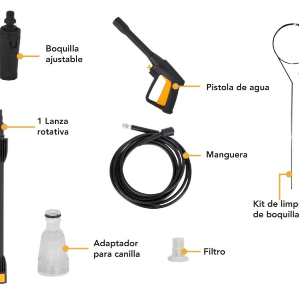 Hidrolavadora Pres Kingsman 1600w HIDROLAVADORA PRES KINGSMAN 1600W