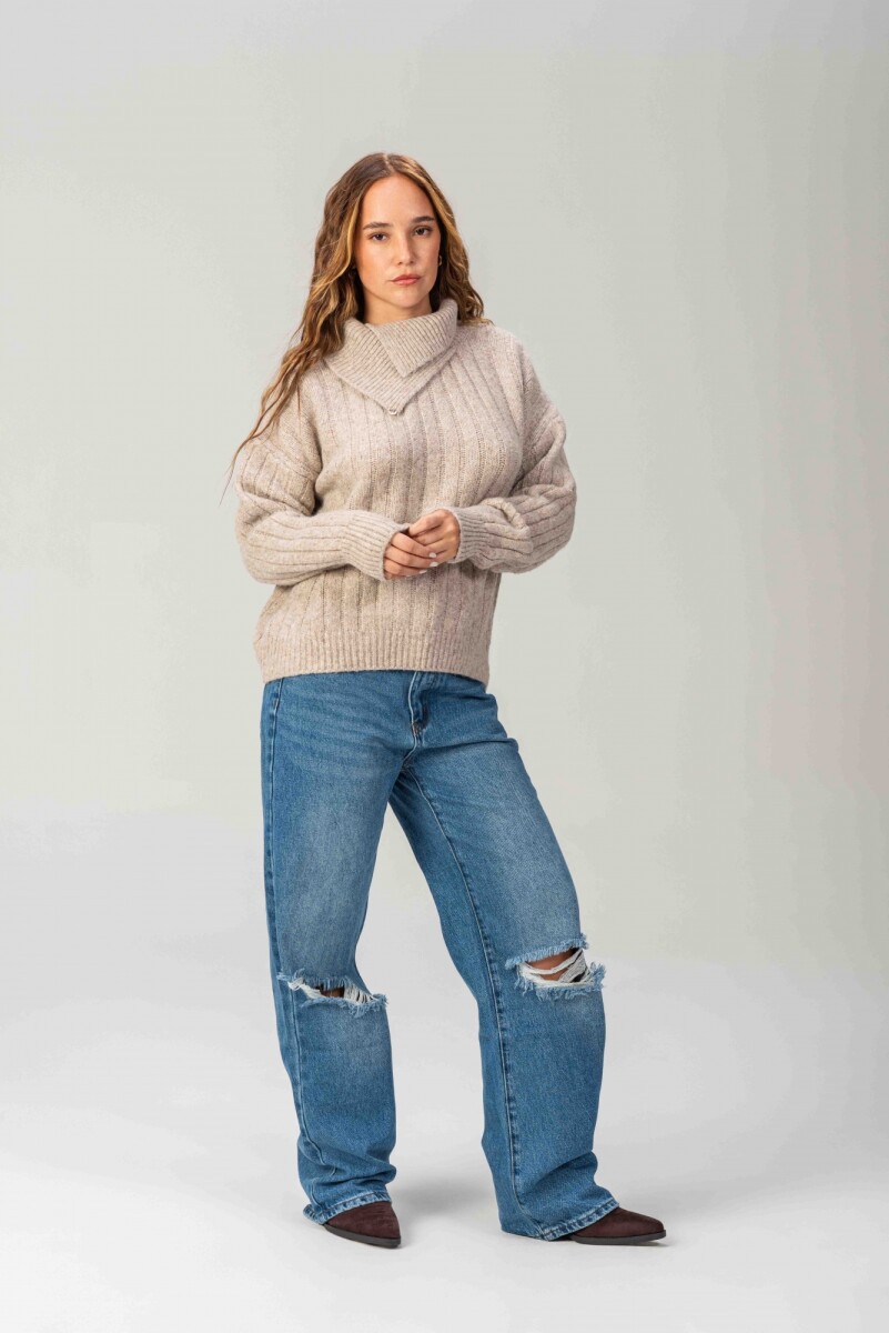 Sweater Detalle - Beige 