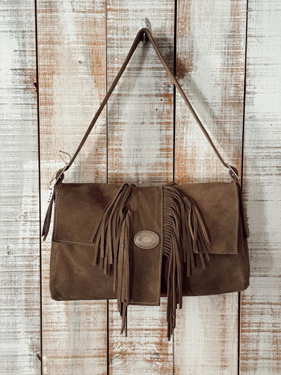 Cartera Arizona - Gamuza Vison 