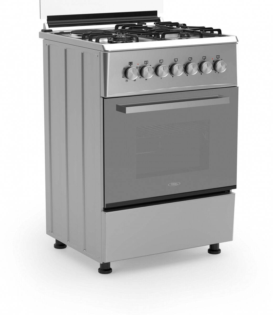 Cocina combinada Dikler 3H+1D D-30 inox. 