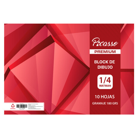 Block de dibujo 1/4 Watman Picasso 180gr Block de dibujo 1/4 Watman Picasso 180gr