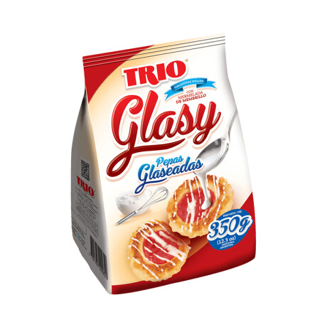 Galletita TRIO Pepas Surtidas y otras 300Grs Pepas Glaseadas GLASY