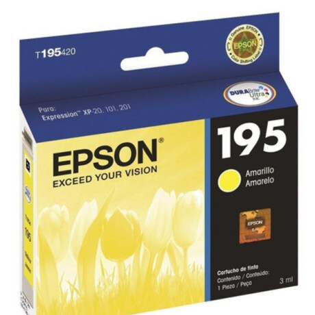 EPSON T195420 AMARILLO XP-101 XP-201 XP-211 3 ML 2546