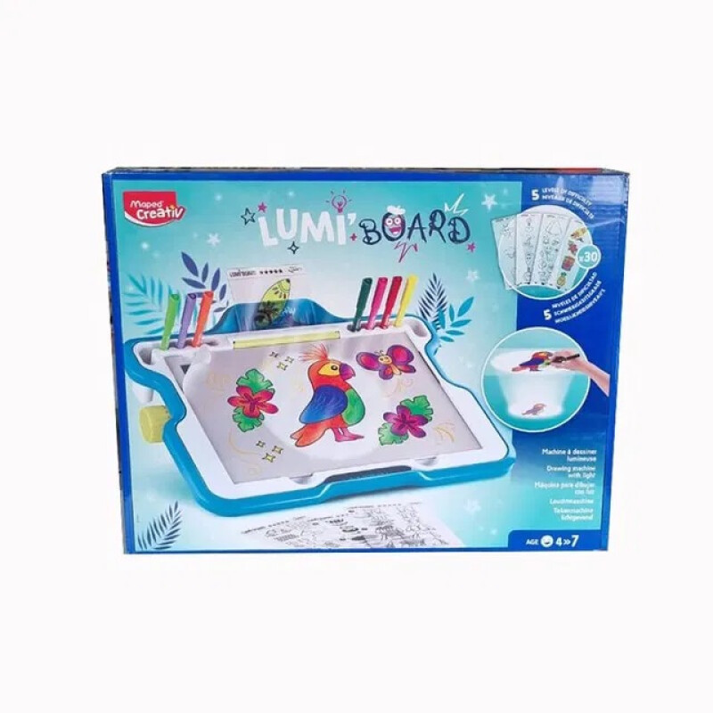 KIT DE ACTIVIDADES PARA HACER EN EL TABLERO LUMINOSO DE MAPED CREATIVE KIT DE ACTIVIDADES PARA HACER EN EL TABLERO LUMINOSO DE MAPED CREATIVE