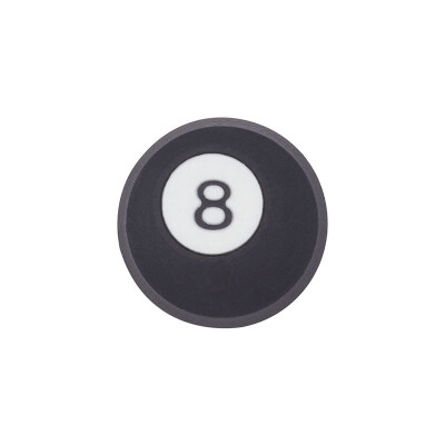 Jibbitz™ Charm Eight Ball Multicolor