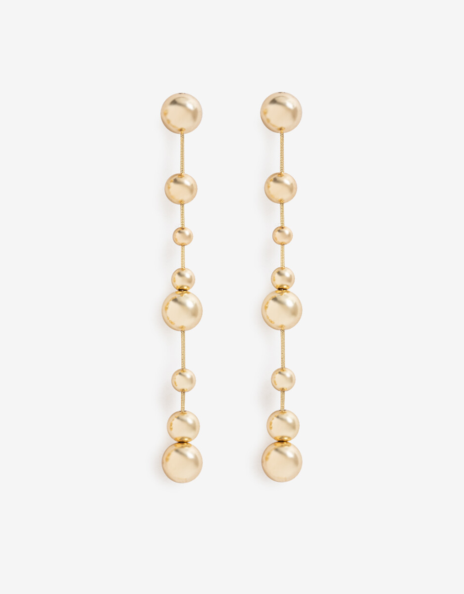 Aros Colgantes Largos, Metal Balls 
