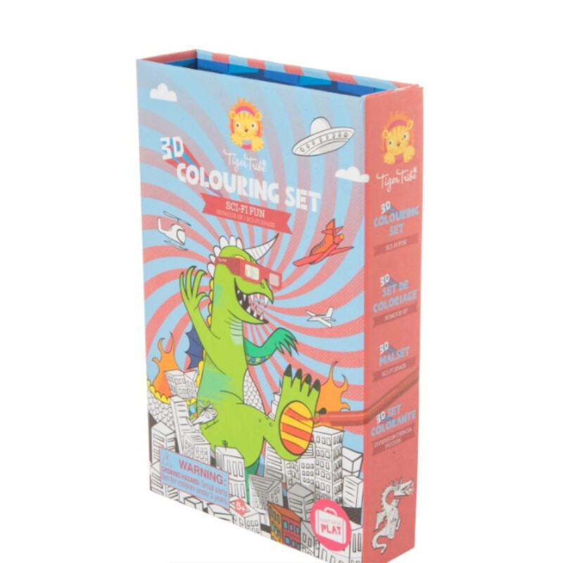 Juego de colorear en 3D- Sci Fi Fun Juego De Colorear En 3d- Sci Fi Fun