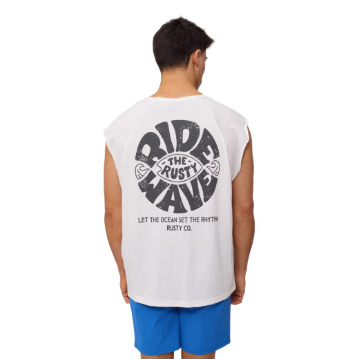 Musculosa Rusty Miro - Blanco Musculosa Rusty Miro - Blanco