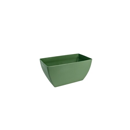 MACETA JARDINERA RECTANGULAR FLORATTA NR 30 5,3LTS VERDE VERDE