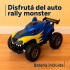 Auto A Control Remoto Recargable Monster Todo Terrreno Atrix Color Azul