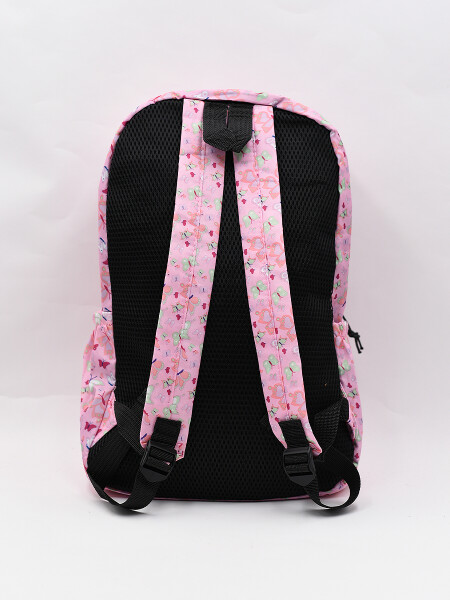 MOCHILA + CARTUCHERA SET X 2 ROSADO