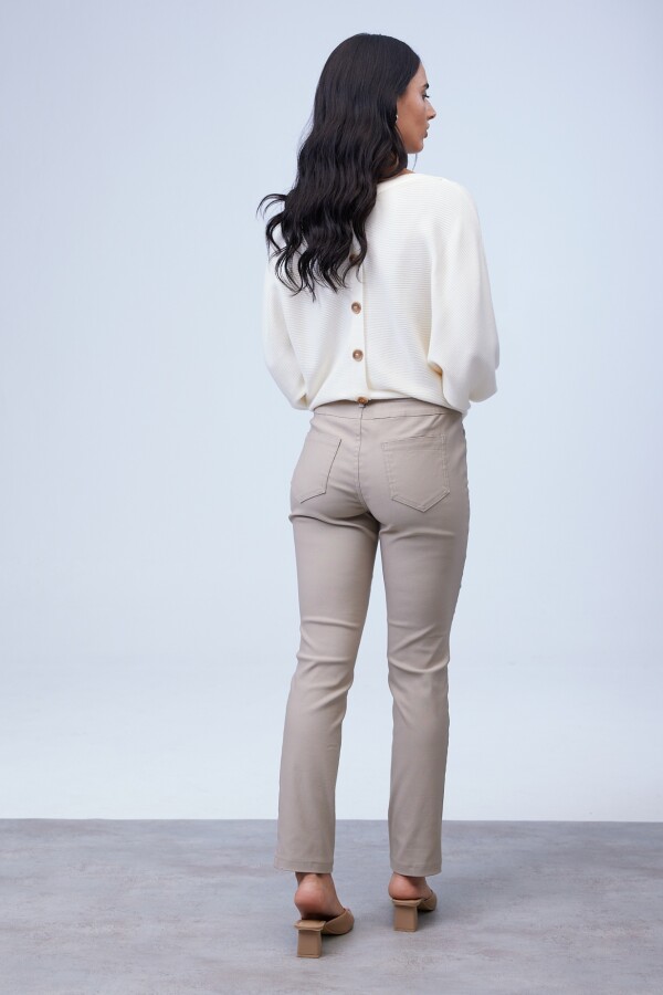 Pantalon Corte Jean TOSTADO