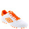 Championes de Fútbol 11 Infantiles Umbro Touch HG Blanco - Anaranjado