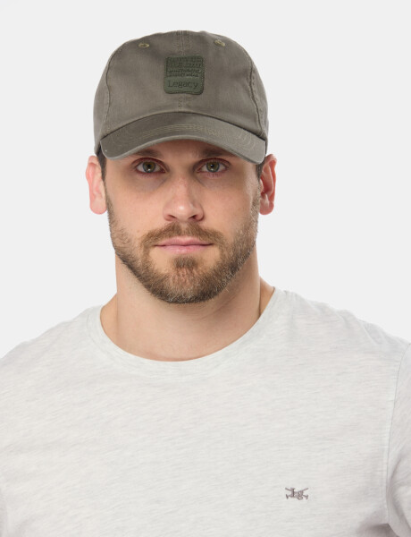 GORRO VISERA DE LONA Verde