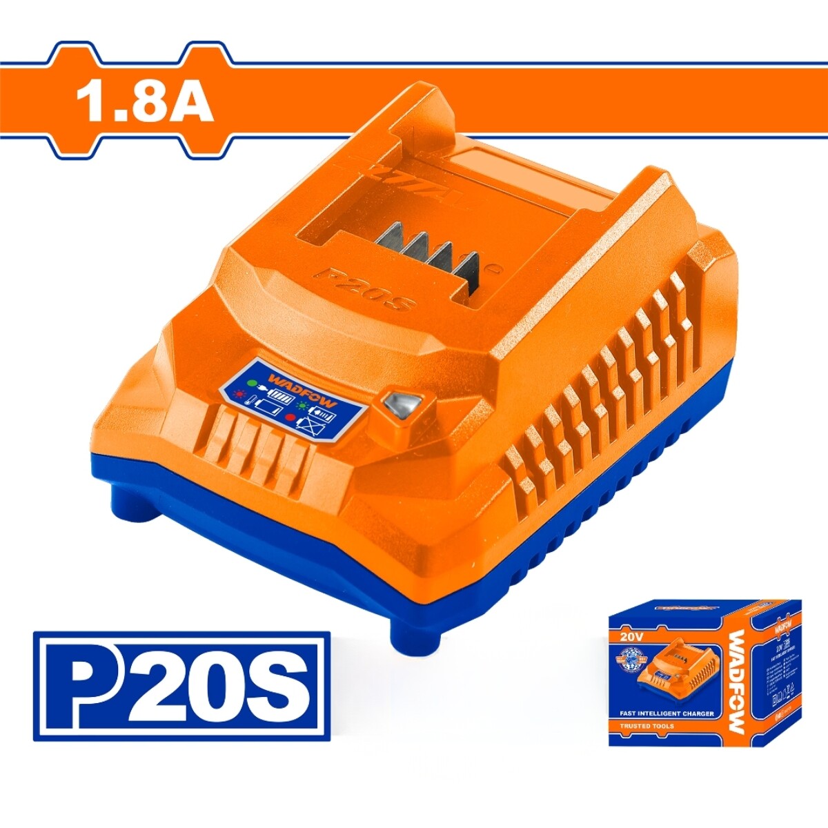 Cargador 20v 1,8a Wadfow 