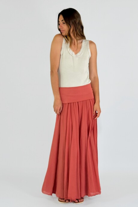 POLLERA BRENTA Ladrillo